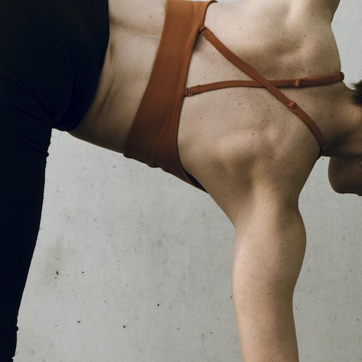 Group fitness class in a modern studio setting
